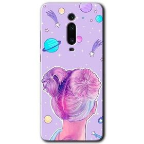 Xiaomi Mi 9T Uzaylı Kız Baskılı Uyumlu Silikon Kılıf