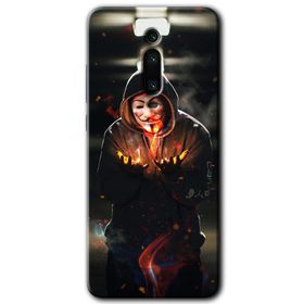 Xiaomi Mi 9T V for Fire Baskılı Uyumlu Silikon Kılıf