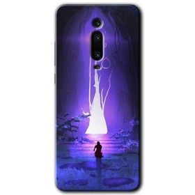 Xiaomi Mi 9T Wanderer Silhouette Baskılı Uyumlu Silikon Kılıf