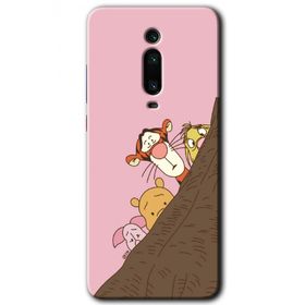 Xiaomi Mi 9T Winnie the Pooh Baskılı Uyumlu Silikon Kılıf