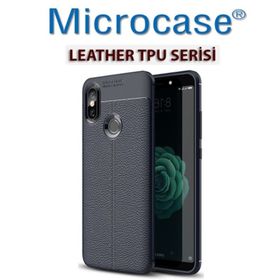 Xiaomi Mi A2 6X Leather Tpu Tempered Glass Silikon Kılıf