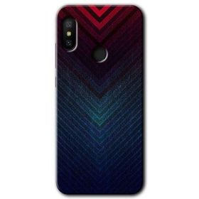 Xiaomi Mi A2 Lite Abstract 4 Baskılı Uyumlu Silikon Kılıf