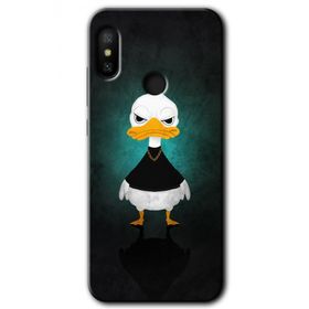 Xiaomi Mi A2 Lite Angry Duck Baskılı Uyumlu Silikon Kılıf