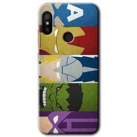 Xiaomi Mi A2 Lite Avengers 1 Baskılı Uyumlu Silikon Kılıf