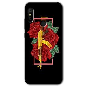 Xiaomi Mi A2 Lite Bedel Baskılı Uyumlu Silikon Kılıf