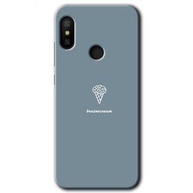 Xiaomi Mi A2 Lite Beyin Gıdası Baskılı Uyumlu Silikon Kılıf