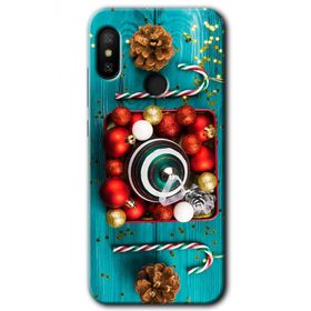 Xiaomi Mi A2 Lite Christmas Baskılı Uyumlu Silikon Kılıf