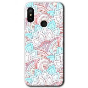 Xiaomi Mi A2 Lite Çin Mandala 1 Baskılı Uyumlu Silikon Kılıf