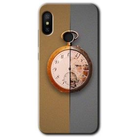 Xiaomi Mi A2 Lite Clocks Artwork Baskılı Uyumlu Silikon Kılıf
