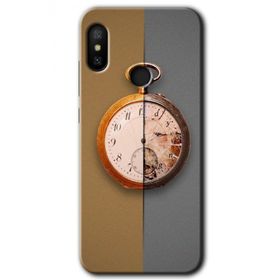 Xiaomi Mi A2 Lite Clocks Artwork Baskılı Uyumlu Silikon Kılıf