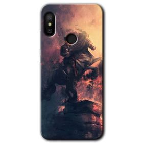 Xiaomi Mi A2 Lite Dalga Baskılı Uyumlu Silikon Kılıf