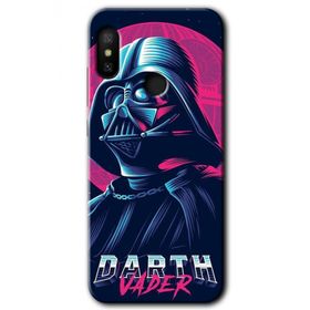 Xiaomi Mi A2 Lite Darth Vader Baskılı Uyumlu Silikon Kılıf