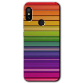 Xiaomi Mi A2 Lite Exlusive Design 4 Baskılı Uyumlu Silikon Kılıf