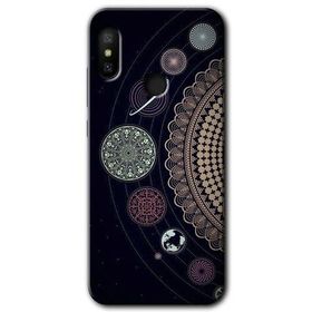 Xiaomi Mi A2 Lite Gezegen Döngüsü Baskılı Uyumlu Silikon Kılıf