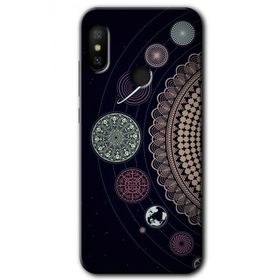 Xiaomi Mi A2 Lite Gezegen Döngüsü Baskılı Uyumlu Silikon Kılıf