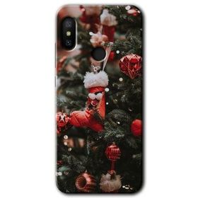 Xiaomi Mi A2 Lite Happy New Year Baskılı Uyumlu Silikon Kılıf