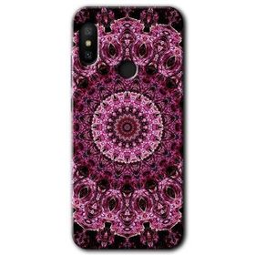 Xiaomi Mi A2 Lite Mandala Patterns Kaleidoscope Baskılı Uyumlu Silikon Kılıf