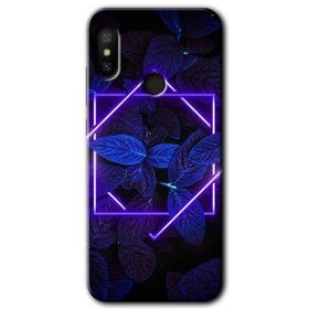 Xiaomi Mi A2 Lite Mekanik Yaprak 5 Baskılı Uyumlu Silikon Kılıf