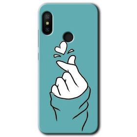 Xiaomi Mi A2 Lite Mutluluk Baskılı Uyumlu Silikon Kılıf