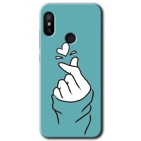 Xiaomi Mi A2 Lite Mutluluk Baskılı Uyumlu Silikon Kılıf