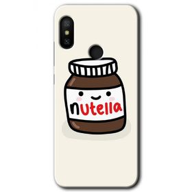 Xiaomi Mi A2 Lite Nutella Aşkım Baskılı Uyumlu Silikon Kılıf