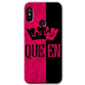Xiaomi Mi A2 Lite Queen Baskılı Uyumlu Silikon Kılıf