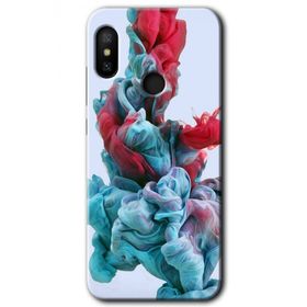 Xiaomi Mi A2 Lite Renkli Karışım Baskılı Uyumlu Silikon Kılıf