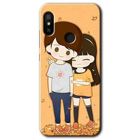 Xiaomi Mi A2 Lite Şıpsevdi Çift Baskılı Uyumlu Silikon Kılıf