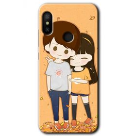 Xiaomi Mi A2 Lite Şıpsevdi Çift Baskılı Uyumlu Silikon Kılıf