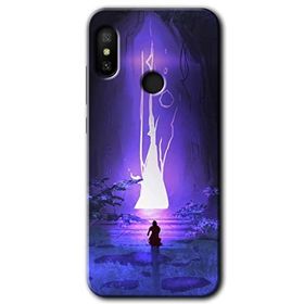 Xiaomi Mi A2 Lite Wanderer Silhouette Baskılı Uyumlu Silikon Kılıf