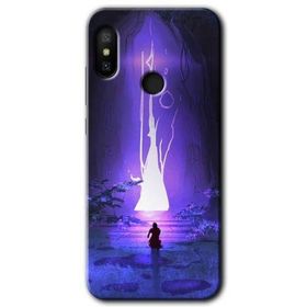 Xiaomi Mi A2 Lite Wanderer Silhouette Baskılı Uyumlu Silikon Kılıf