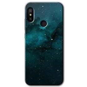 Xiaomi Mi A2 Lite Yıldızlararası Baskılı Uyumlu Silikon Kılıf