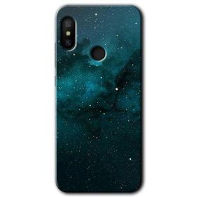 Xiaomi Mi A2 Lite Yıldızlararası Baskılı Uyumlu Silikon Kılıf