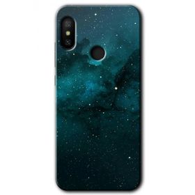 Xiaomi Mi A2 Lite Yıldızlararası Baskılı Uyumlu Silikon Kılıf