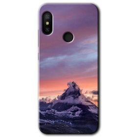 Xiaomi Mi A2 Lite Zirve Baskılı Uyumlu Silikon Kılıf