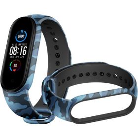 Xiaomi Mi Band 3 ve Mi Band 4 Saydam Mavi Yedek Silikon Bileklik