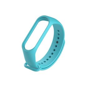 Xiaomi Mi Band 3 ve Mi Band 4 Saydam Turuncu Yedek Silikon Bileklik