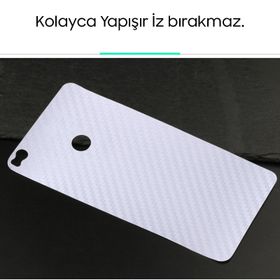 Xiaomi Mi Max 1 Şeffaf Carbon Arka Koruma Bandı
