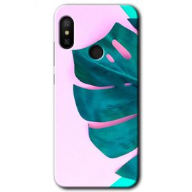 Xiaomi Mi Max 3 3D Yaprak Baskılı Uyumlu Silikon Kılıf