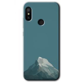 Xiaomi Mi Max 3 Alone Mountain Baskılı Uyumlu Silikon Kılıf