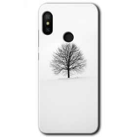 Xiaomi Mi Max 3 Alone Tree Baskılı Uyumlu Silikon Kılıf