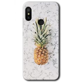 Xiaomi Mi Max 3 Ananas Baskılı Uyumlu Silikon Kılıf