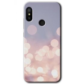Xiaomi Mi Max 3 Blur Lights Baskılı Uyumlu Silikon Kılıf