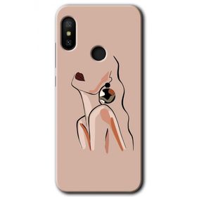Xiaomi Mi Max 3 Çizim Silüet Baskılı Uyumlu Silikon Kılıf