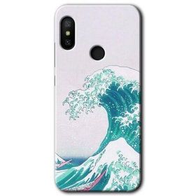 Xiaomi Mi Max 3 Dalga Baskılı Uyumlu Silikon Kılıf