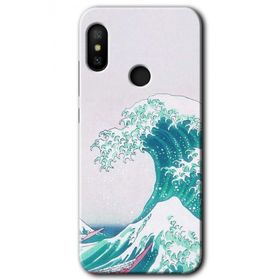 Xiaomi Mi Max 3 Dalga Baskılı Uyumlu Silikon Kılıf