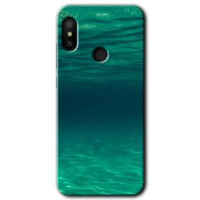 Xiaomi Mi Max 3 Derin Deniz Baskılı Uyumlu Silikon Kılıf