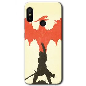 Xiaomi Mi Max 3 Dragon Hunter 1 Baskılı Uyumlu Silikon Kılıf