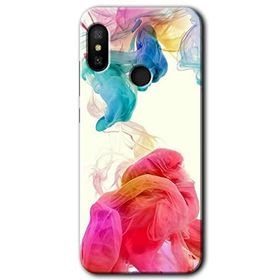 Xiaomi Mi Max 3 Gökkuşağı Color Baskılı Uyumlu Silikon Kılıf