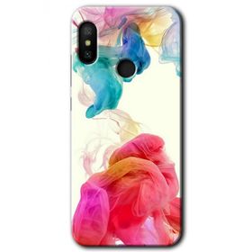Xiaomi Mi Max 3 Gökkuşağı Color Baskılı Uyumlu Silikon Kılıf